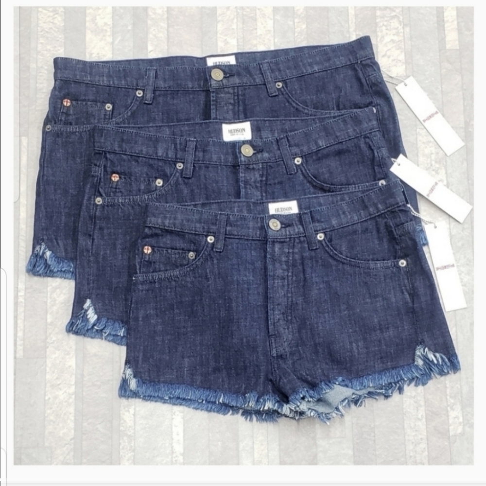 NWT Hudson Highrise Jean Shorts